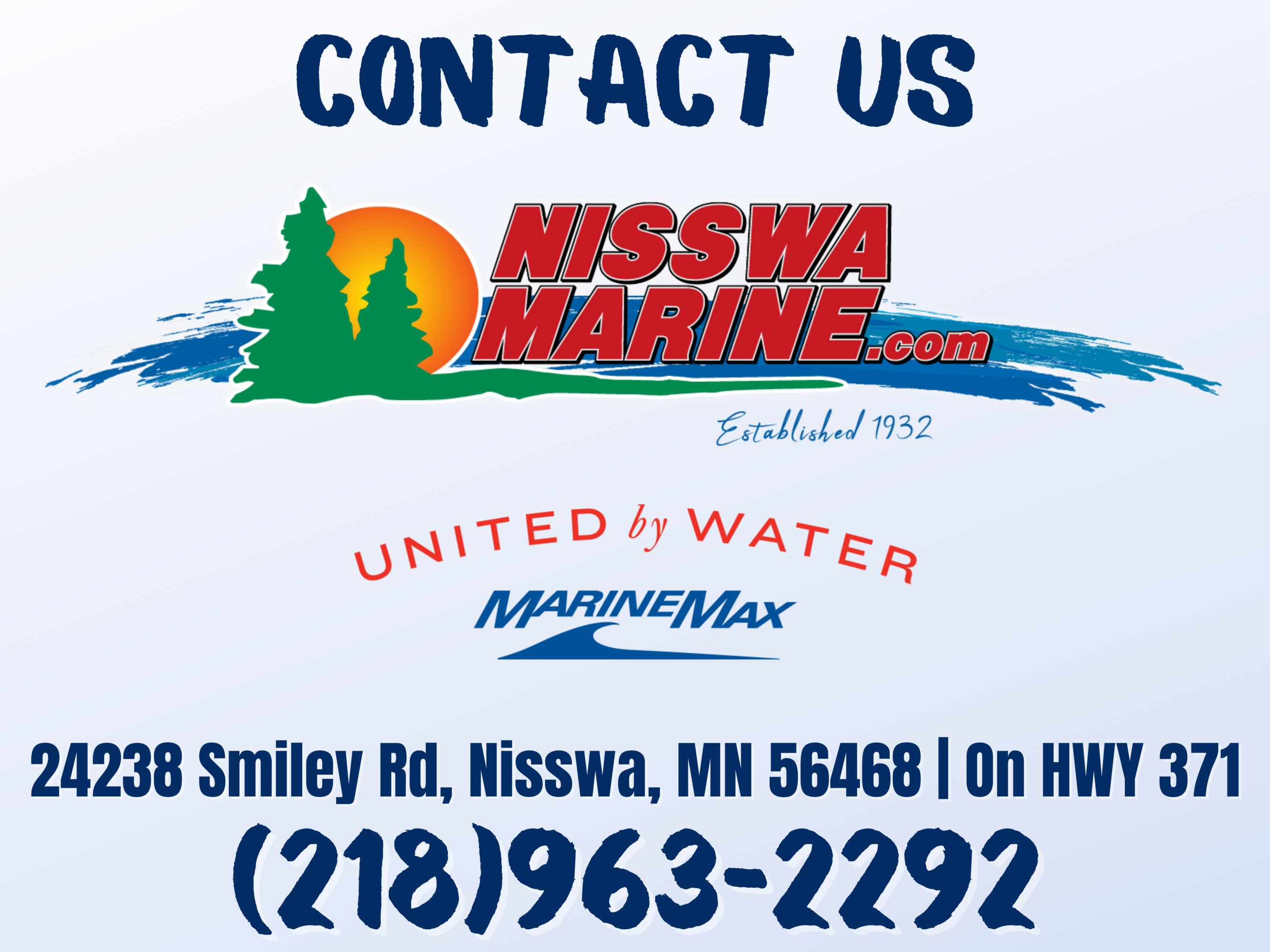 Contact Us Nisswa Marine Minnesota